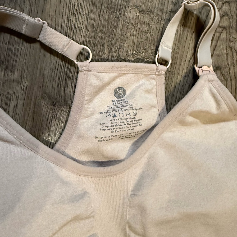 Kindred Bravely Soft Beige Nursing Bra - Picture 2 of 3